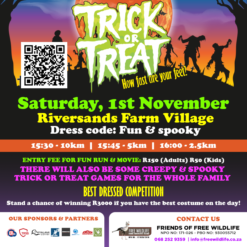 Freinds of Free Wildlife - Halloween fun run/walk 2025